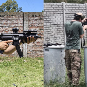 Clase de disparo con carabina y kit de conversión